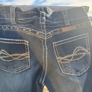 Cowgirl Tuff Bootcut Jeans 27 x 35